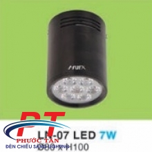 Đèn bơ 7W vỏ đen ASV(D80xH100) (cái)