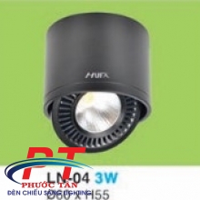 Đèn bơ 3W vỏ đen ASV(D60xH55) (cái)