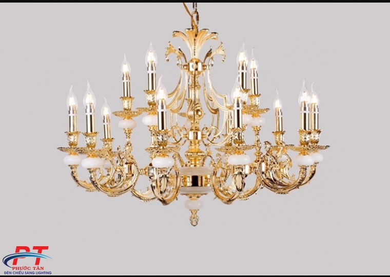 Đèn chùm đồng PTDC1254-15