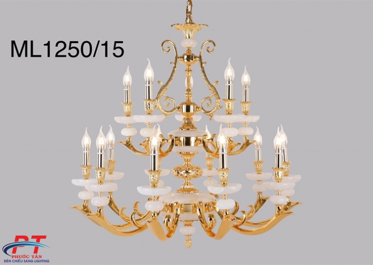 Đèn chùm đồng PTDC1250-15