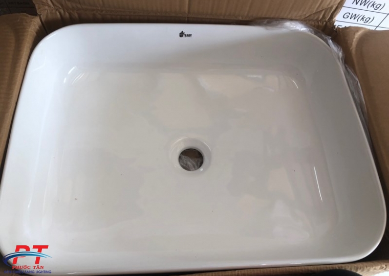 Chậu Lavabo Vuông Dương Bàn LV 114