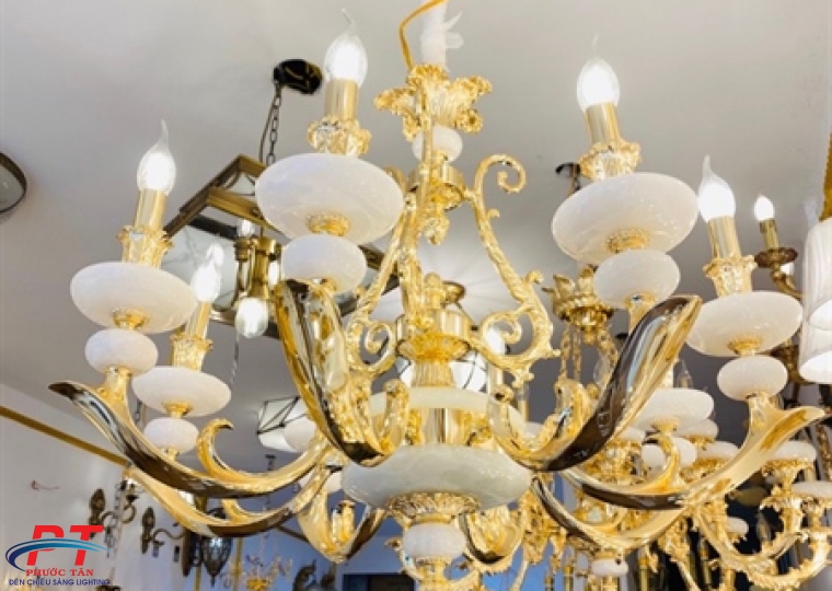 Đèn chùm đồng PTDC1250-8