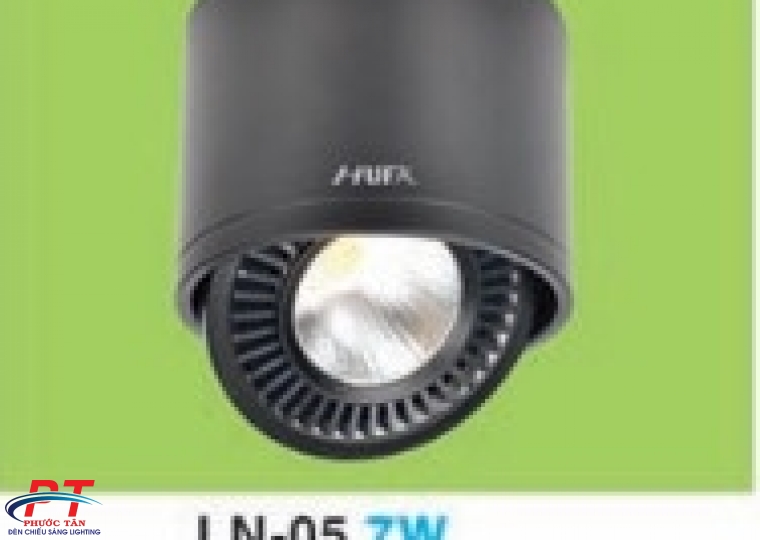 Đèn bơ 7W vỏ đen ASV(D87xH60) (cái)