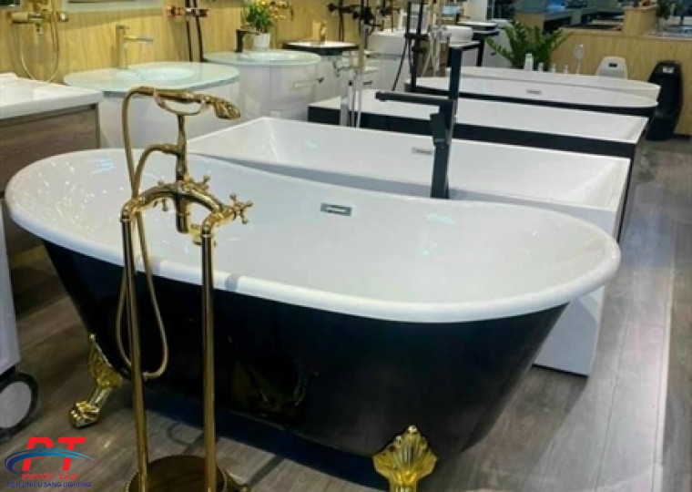 Sen đứng 2 chân vàng bóng DV01 