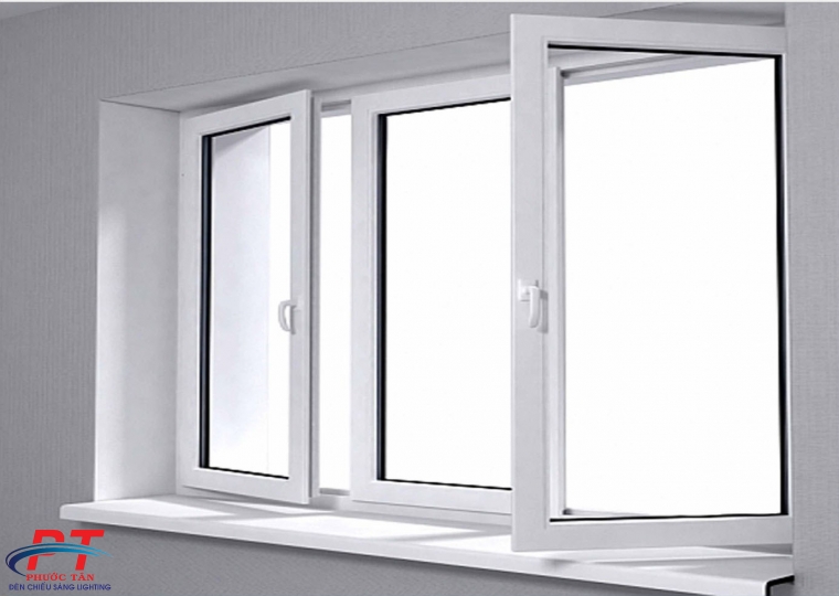 Cửa Sổ Nhôm Việt Pháp 3 Cánh ( 2 Cánh Sống 1 Cánh Chết )