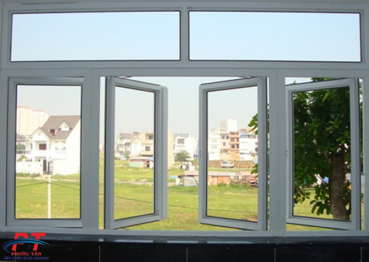 Cửa Sổ Nhựa 4 Cánh Mở