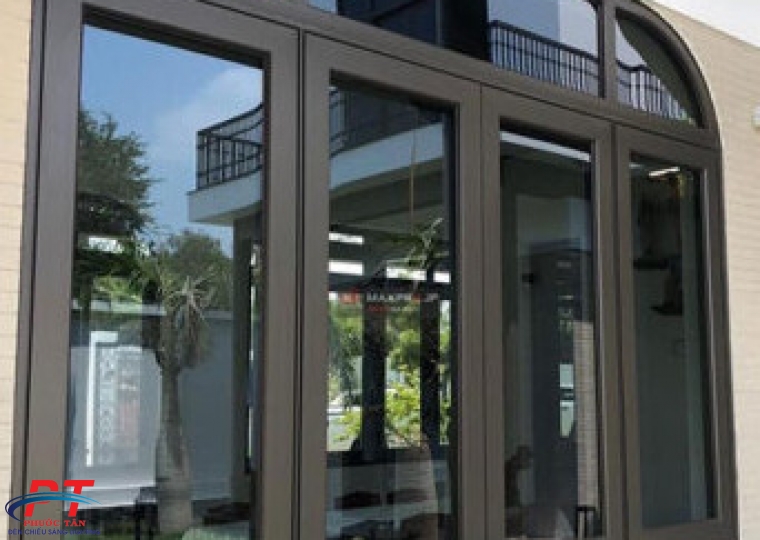 Cửa Sổ Vòm 4 Cánh Nhôm Xingfa